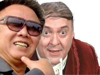 Zero Mostel and Kin Jong-Il